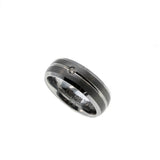 A Touch Of Sparkle - Estate Triton Tungsten Diamond Wedding Band Ring (ER334)