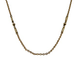 Sundays Best - Edwardian English 9K Rose Gold Fancy Link Chain (EDN025)