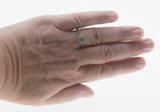 Glittering Isles - Estate 14K White Gold Natural Diamond Engagement Ring (ER453)