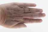 Endlessness - Vintage Rhodium Plate Sterling Silver Cubic Zirconia Eternity Band Ring (VR1153)
