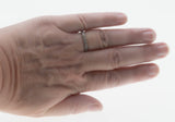 Endlessness - Vintage Rhodium Plate Sterling Silver Cubic Zirconia Eternity Band Ring (VR1153)