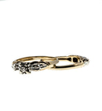 A Perfect Match - Vintage 14K Gold Diamond Wedding Ring Set (VR905)