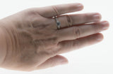 Art Carved - Vintage Rhodium Plated Sterling Silver Cubic Zirconia Engagement Ring (VR1159)