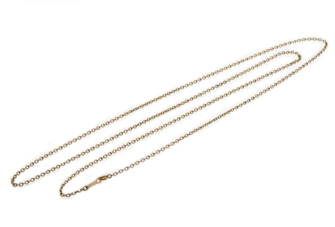 Antique Must Have - Edwardian 10K Rose Gold Belcher Chain (EDN026)