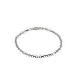 Anchors Aweigh - Estate Italian Sterling Silver Anchor Link Bracelet (EB042)