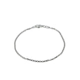 Anchors Aweigh - Estate Italian Sterling Silver Anchor Link Bracelet (EB043)