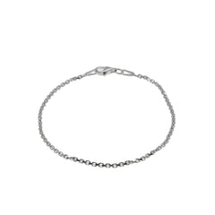 Anchors Aweigh - Estate Italian Sterling Silver Anchor Link Bracelet (EB043)