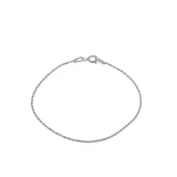 Anchors Aweigh - Estate Italian Sterling Silver Anchor Link Bracelet (EB044)