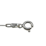 Silvery Classic - Estate Italian Sterling Silver Paper Clip Link Bracelet (EB045)