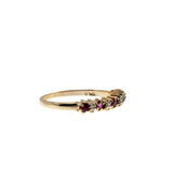 Vintage Sweet - Vintage 10K Gold Ruby & Diamond Ring (VR926)