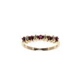 Vintage Sweet - Vintage 10K Gold Ruby & Diamond Ring (VR926)