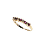 Vintage Sweet - Vintage 10K Gold Ruby & Diamond Ring (VR926)