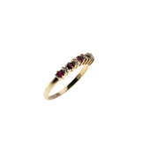 Vintage Sweet - Vintage 10K Gold Ruby & Diamond Ring (VR926)