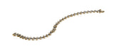 A True Classic - Vintage 10K Gold Natural Diamond Tennis Bracelet (VB102)