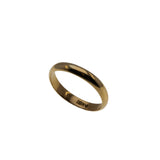 A Lifetime - Vintage European 18K Gold Wedding Band Ring (VR961)