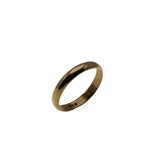 A Lifetime - Vintage European 18K Gold Wedding Band Ring (VR961)