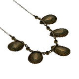Sparkle & Versatility - Vintage Brass Swarovski Aurora Borealis Crystal Rhinestone Necklace (VN195)