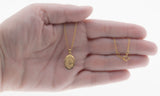 The Protected Traveller - Vintage 10K Gold Saint Christopher Pendant (VP786)