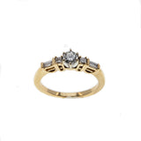 Perfect Proposal - Vintage 14K Gold Diamond Engagement Ring (VR692)