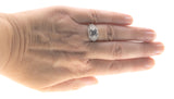 Colour Change Rarity - Vintage Platinum IGI Certified Russian Alexandrite & Diamond Ring (VR464)