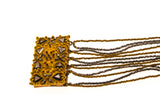 Elegant Georgian Circa 1820 Pinchbeck & Cut Steel Bracelet(GB003)