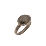 Through The Sands Of Time - Medieval Post 14th - 16th Century Bronze Tiger Eye Ring