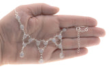 Moonlit Nights - Vintage Sterling Silver Moonstone Necklace & Earring Parure (VN127)