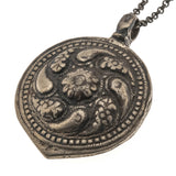 Warrior's Shield -  Renaissance 17th -18th Century Bronze Decorative Shield Pendant (PGP197)