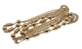 Versatility & Elegance - Vintage Gold Plated Long Chain (VN090)