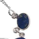 Blue Moon - Vintage Sterling Silver Lapis Lazuli Necklace (VN124)