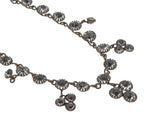 Soiree - Victorian Brass Diamanté Paste Necklace (VICN027)