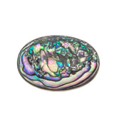 Sea Opal - Vintage Sterling Silver Abalone Brooch (VBR018)