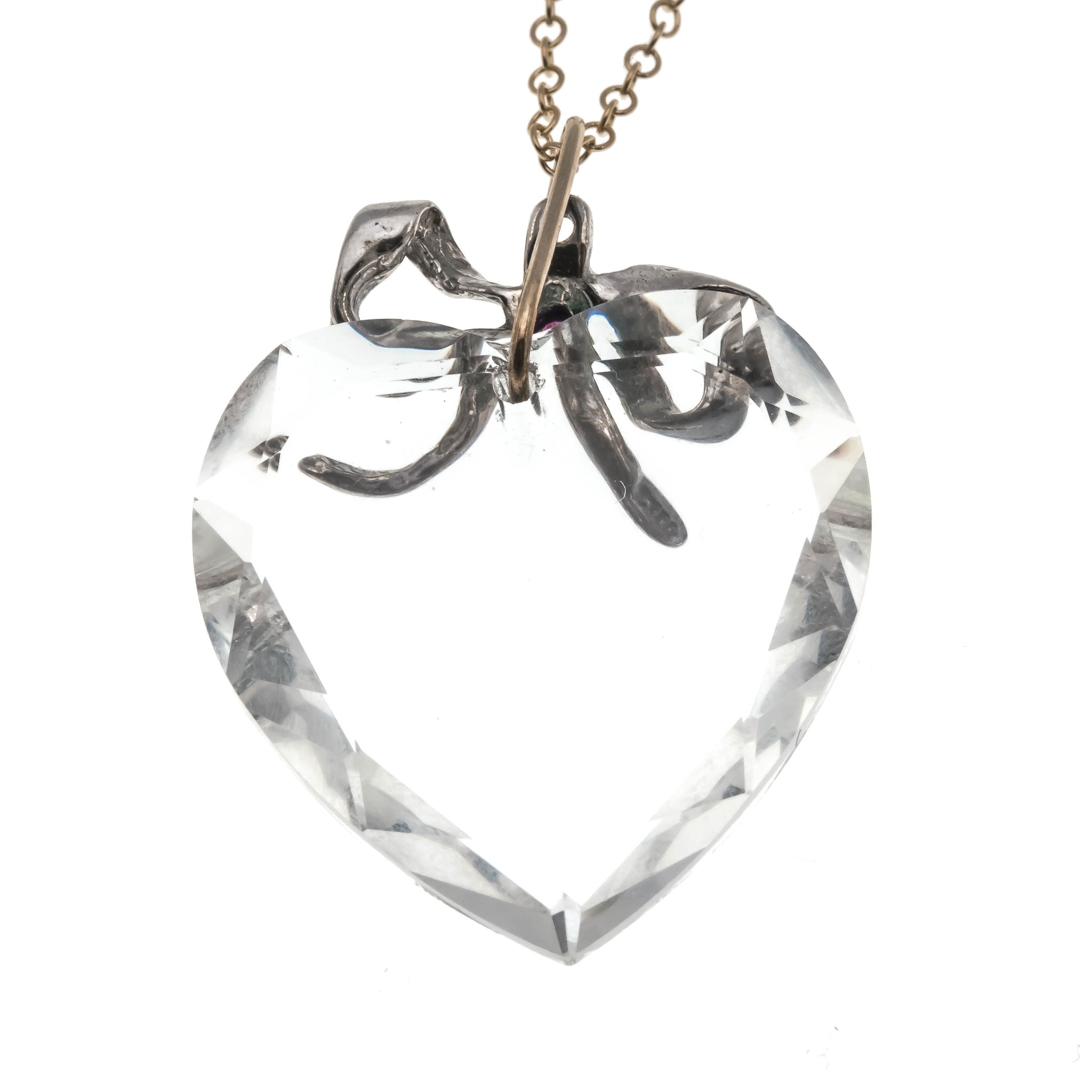 Swarovski crystal heart pendant store