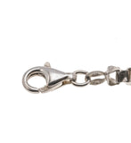 Silvery Adornment - Vintage Sterling Silver Fancy Link Bracelet (VB045)