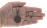 Saint George - 19th Century Bronze 'Travellers' Medallion Pendant (PGP207)