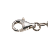 Silvery Adornment - Vintage Sterling Silver Fancy Link Bracelet (VB045)